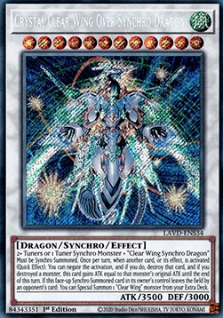 Crystal Clear Wing Over Synchro Dragon