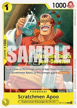 Scratchmen Apoo (OP10-108) (V.1)