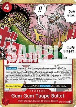 Gum-Gum Mole Pistol (ST21-017) (V.1)