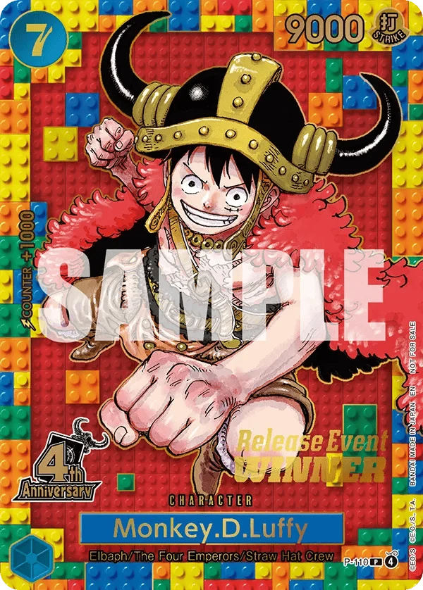 Monkey.D.Luffy (P-110) (V.1)