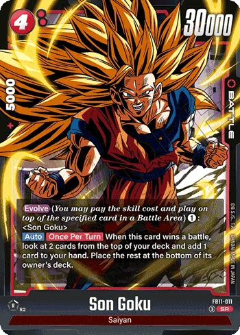 Son Goku (FB11-011) [Fusion World] (V.1 - Super Rare)