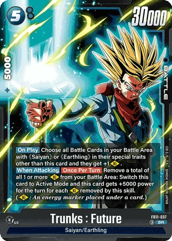 Trunks : Future (FB11-037) [Fusion World] (V.1 - Super Rare)