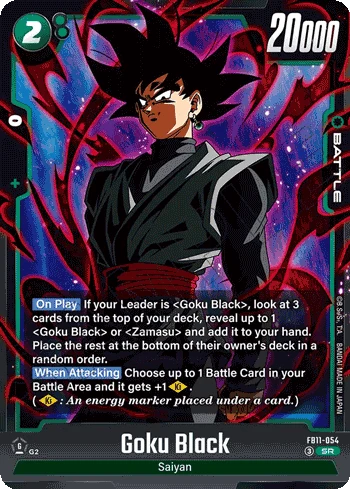 Goku Black (FB11-054) [Fusion World] (V.1 - Super Rare)