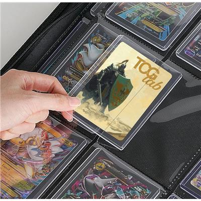 Album per Toploader a 9 Tasche TcgLab (252 Toploader) - Nero