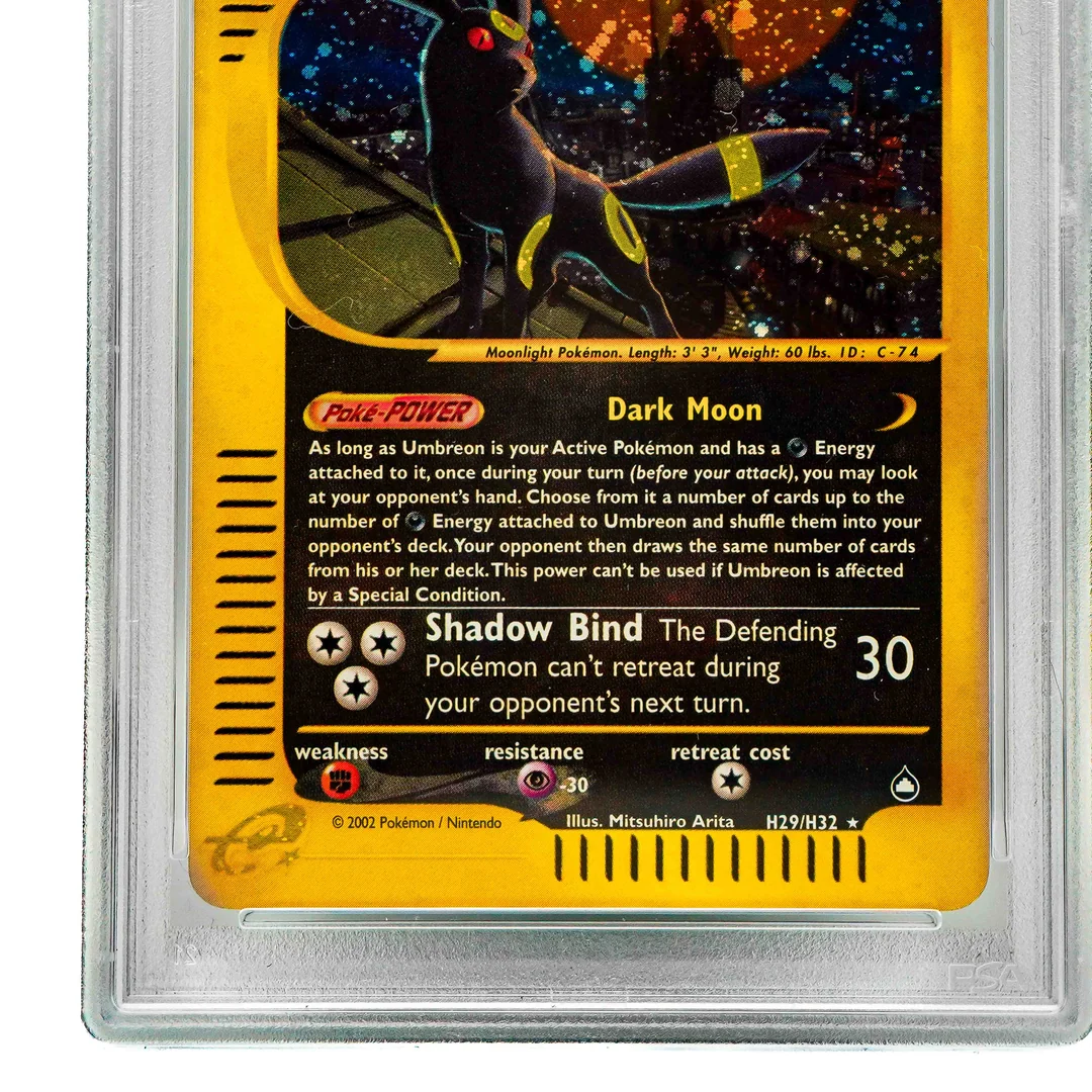 Umbreon Holo Aquapolis ENG PSA 5