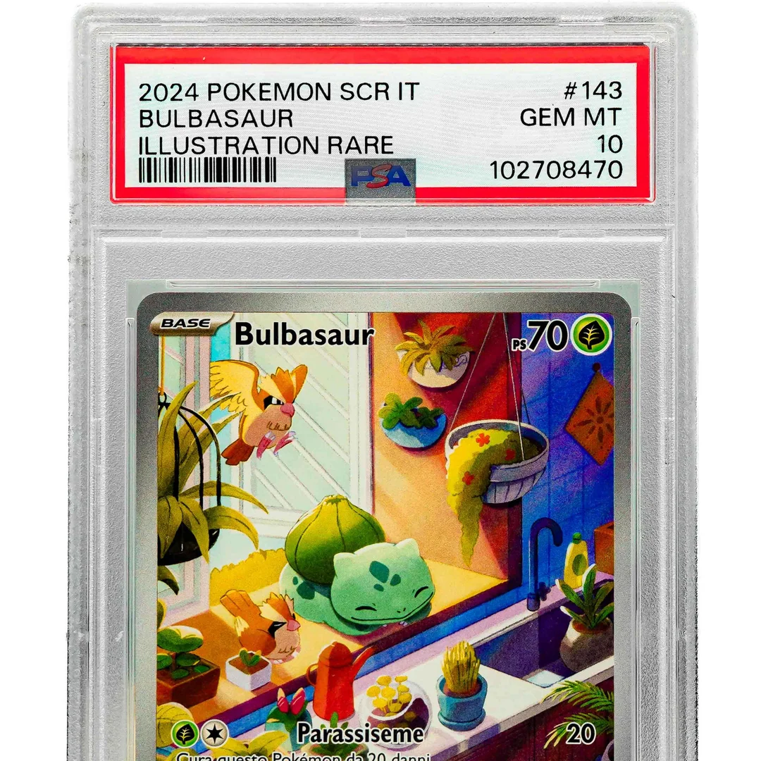 Bulbasaur Stellarkrone ITA PSA 10