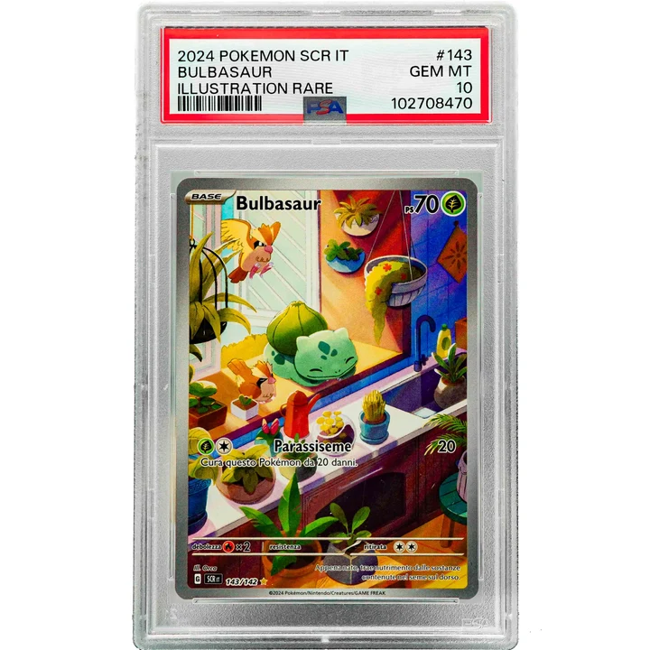 Bulbasaur Stellarkrone ITA PSA 10