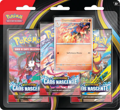 Blister 3 Buste - Megaevoluzione: Caos Nascente (ITA)