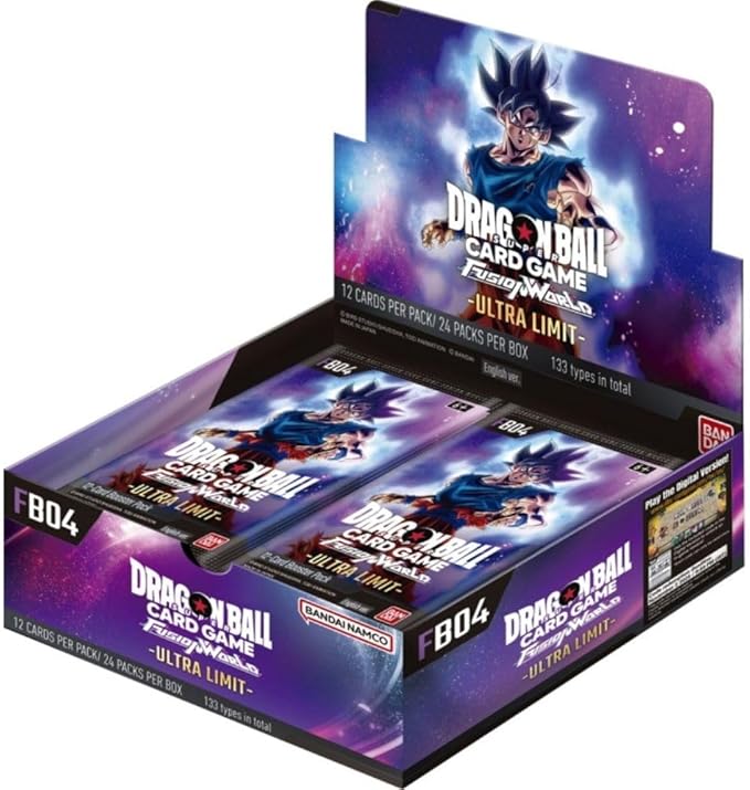 Ultra Limit [FB04] Dragon Ball Fusion World - Booster Box 24 Buste (ENG)