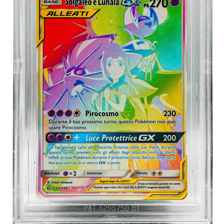 Solgaleo & Lunala GX Welten im Wandel ITA BGS 9