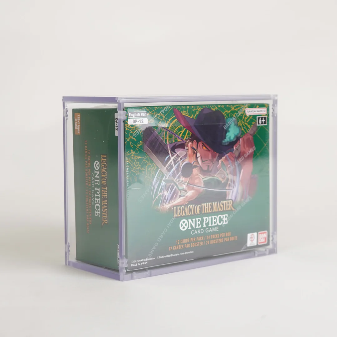 Case Protettivo in Plexiglass per Box One Piece (ENG) da 24 Buste - A partire da OP-04