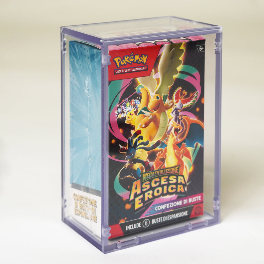 Case Protettivo in Plexiglass per Bundle Pokémon (Dal 2026 - A partire da Ascesa Eroica)