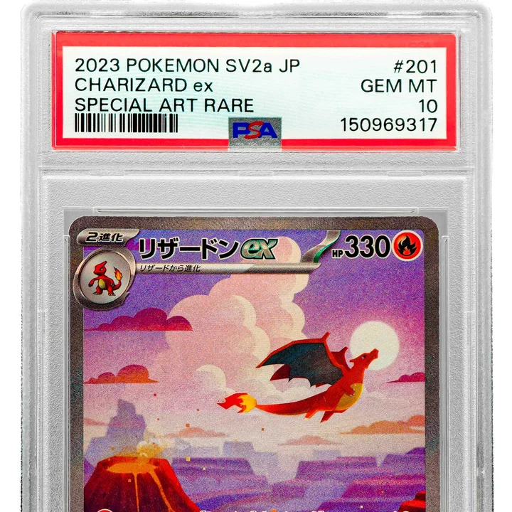 Charizard Ex sv2a JP PSA 10