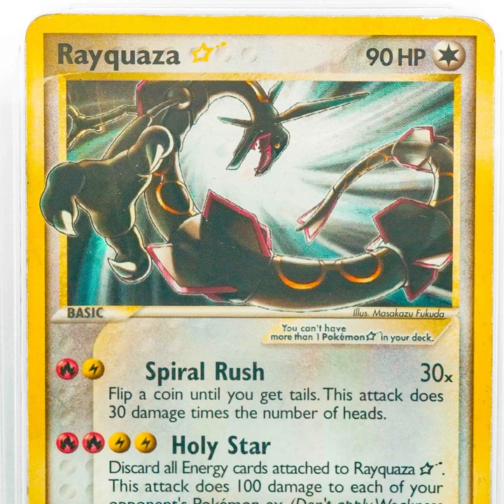 Rayquaza Gold Star ENG BGS 5.5