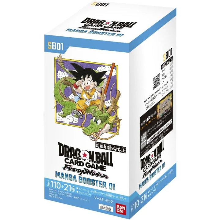 Dragon Ball Super Card Game Fusion World Manga Booster Box 01 SB-01 (JAP)