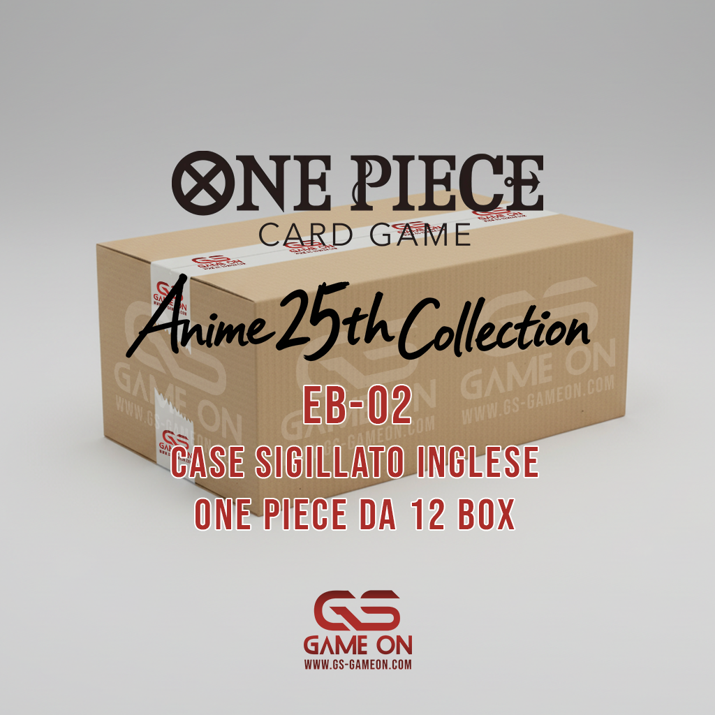 EB-02 Anime 25th Collection - Case Sigillato 12x Booster Box (ENG)