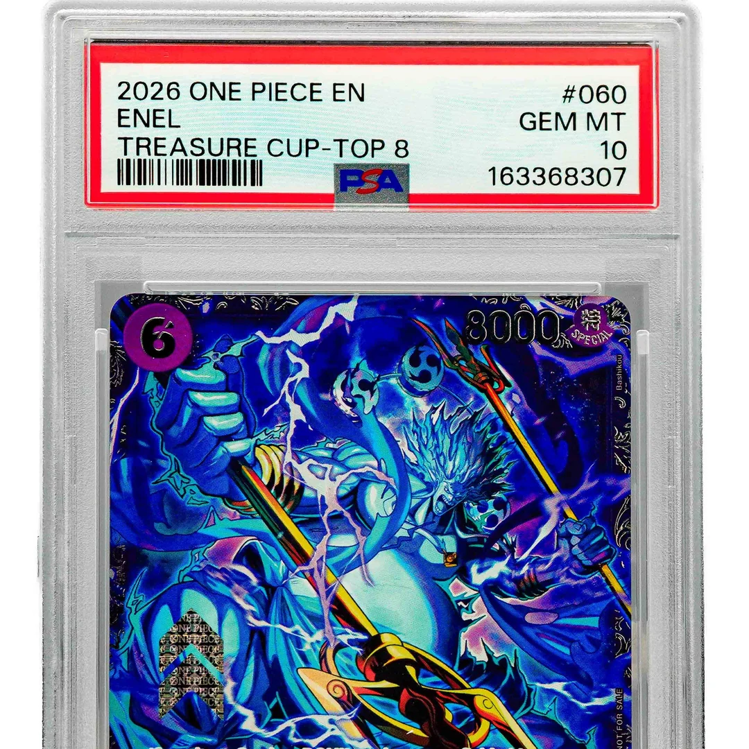 Enel Treasure Cup Top 8 Prize OP15-060 ENG PSA 10