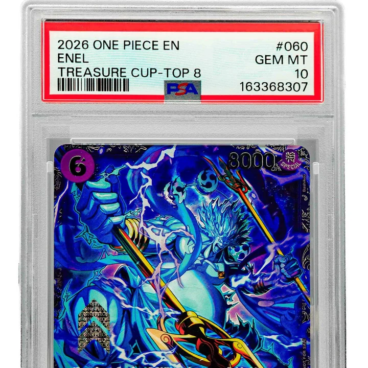 Enel Treasure Cup Top 8 Prize OP15-060 ENG PSA 10