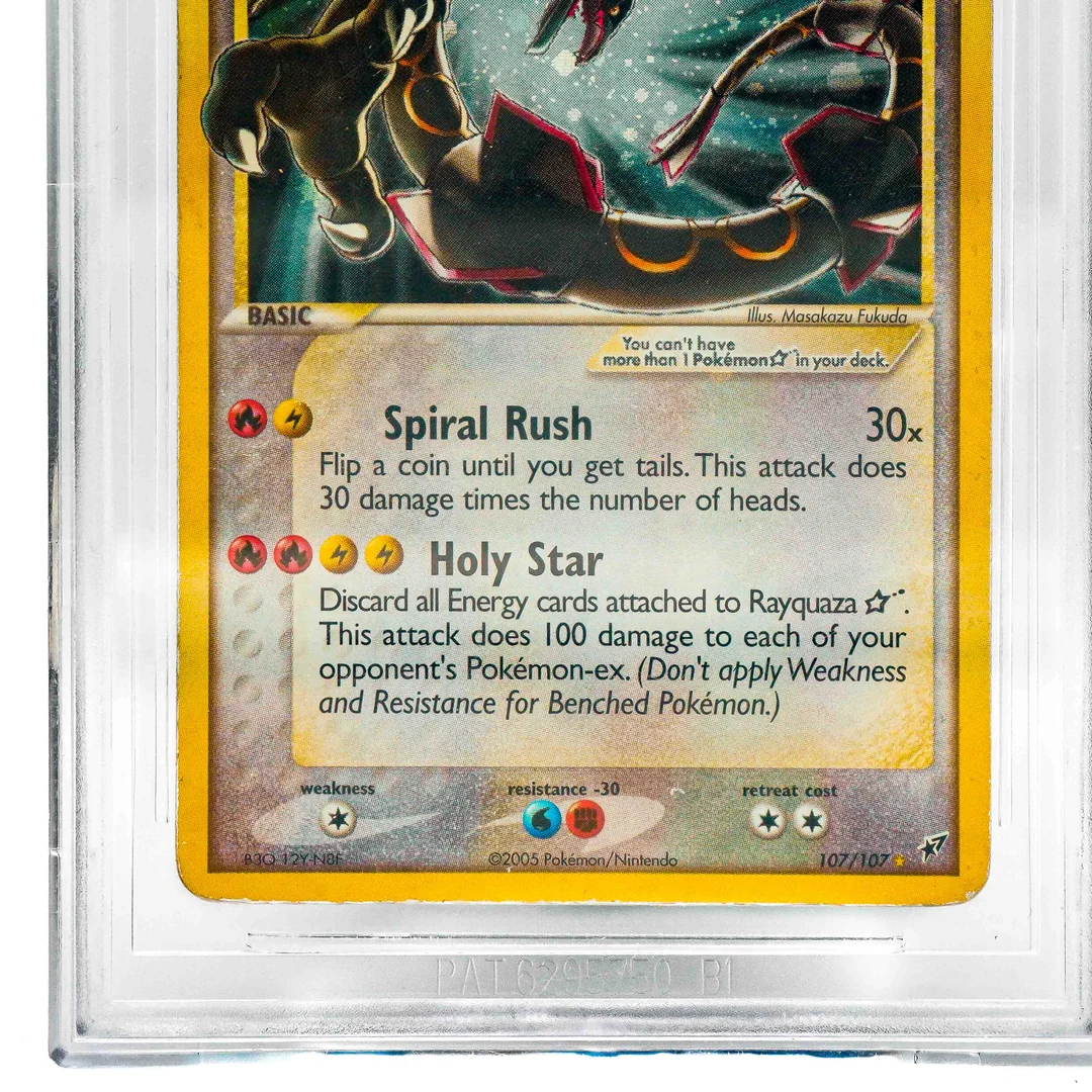 Rayquaza Gold Star ENG BGS 5.5