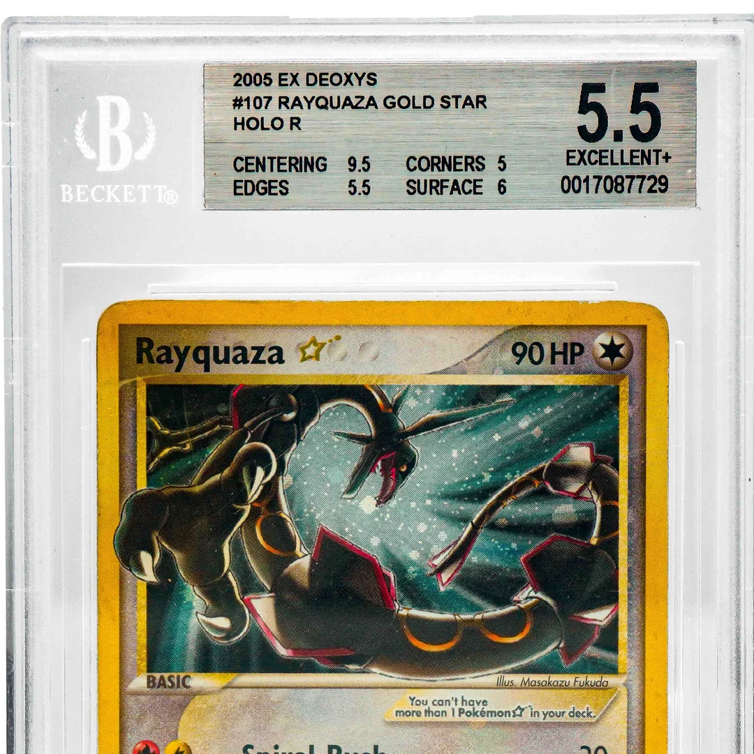 Rayquaza Gold Star ENG BGS 5.5