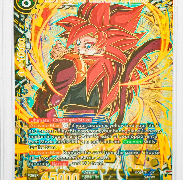 SS4 Gogeta, Unrivaled #BT25-147 SCR ENG PSA 10