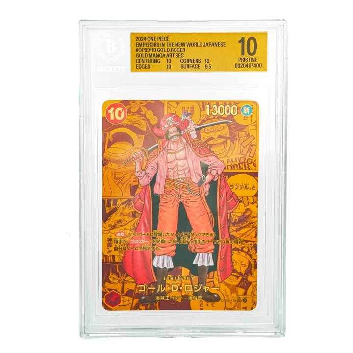 Gold.D.Roger Gold Manga Art JAP BGS 10