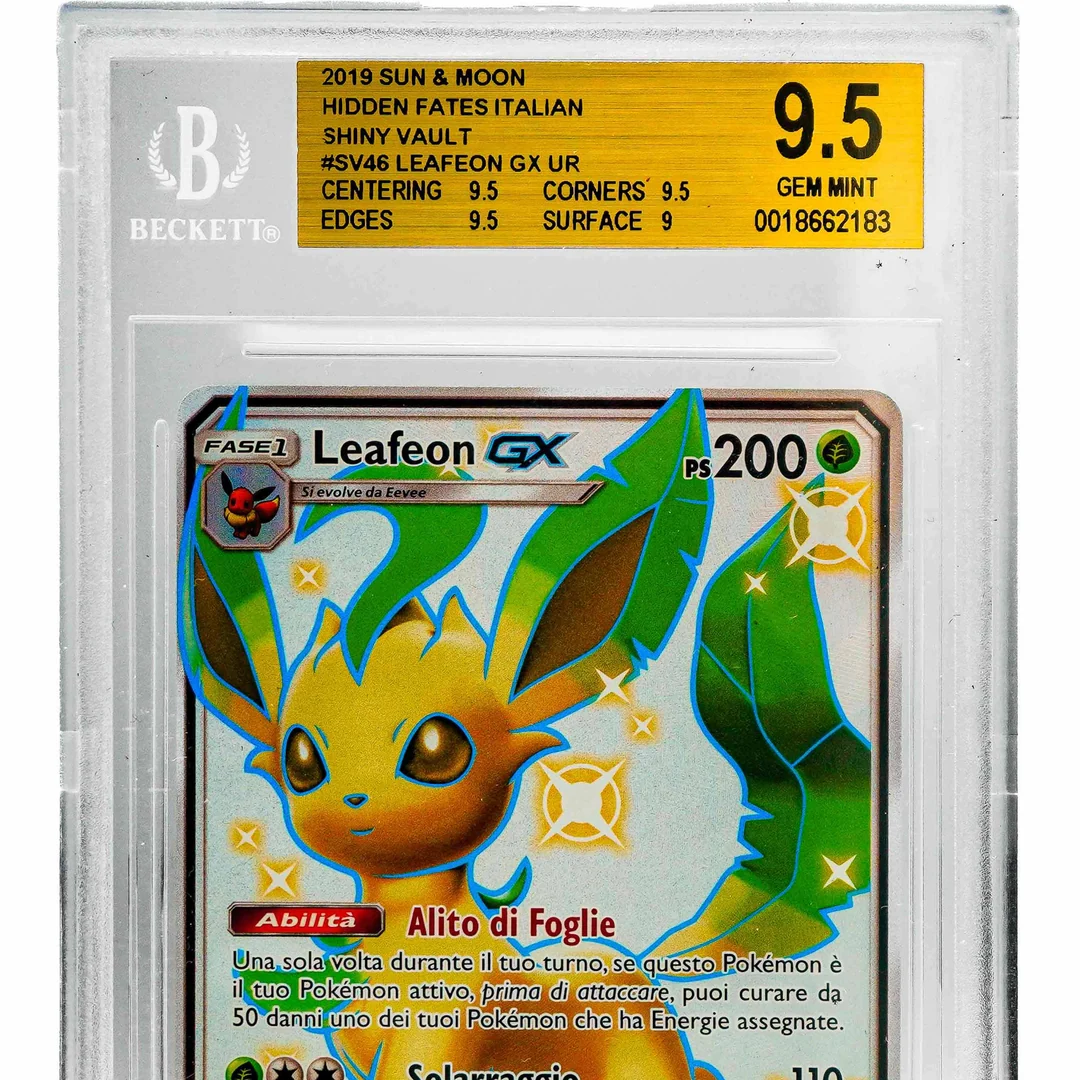 Leafeon GX Verborgenes Schicksal ITA BGS 9.5