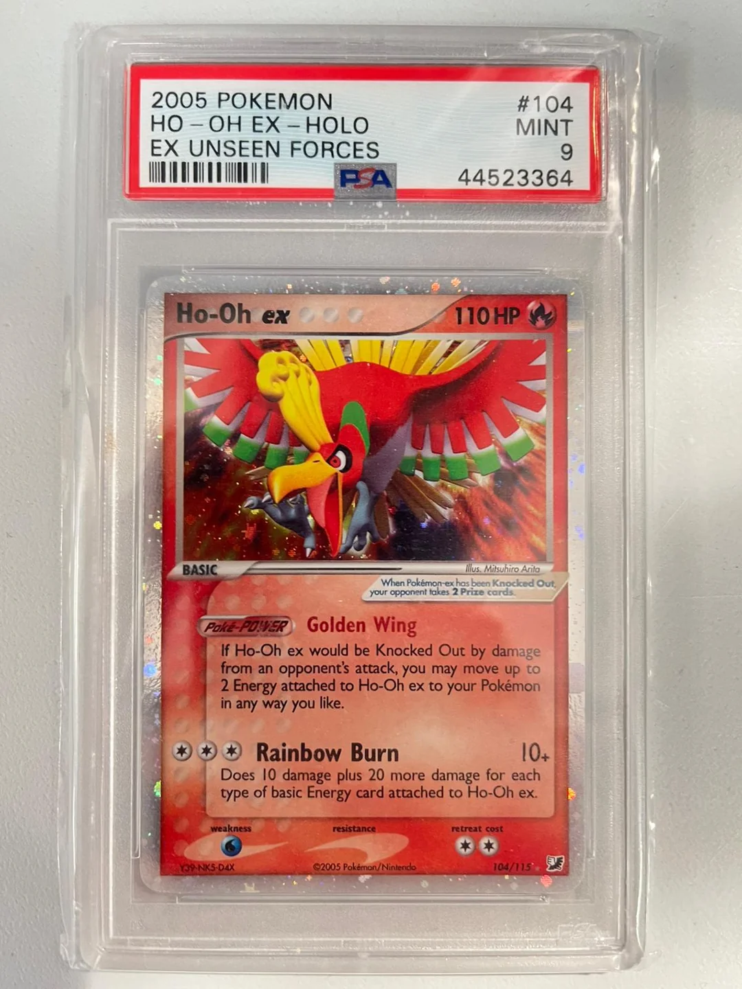 Ho-Oh! Ex Unseen Forces ENG PSA 9