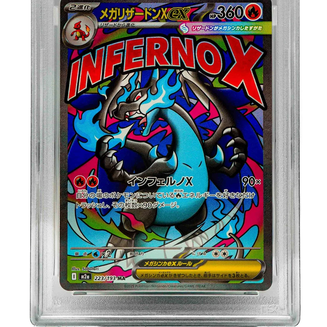 Mega Charizard ex Mega Attack Rare JP PSA 10