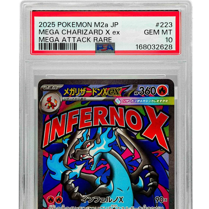 Mega Charizard ex Mega Attack Rare JP PSA 10