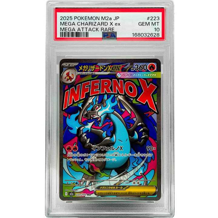 Mega Charizard ex Mega Attack Rare JP PSA 10