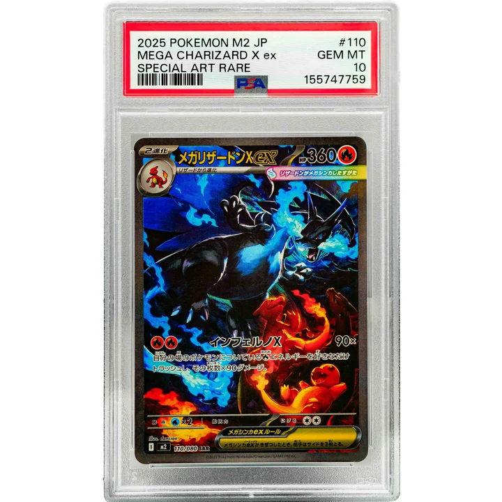 Mega Charizard X Ex m2 JAP PSA 10