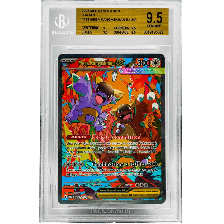 Mega Kangaskhan Ex Mega-Entwicklung ITA BGS 9.5