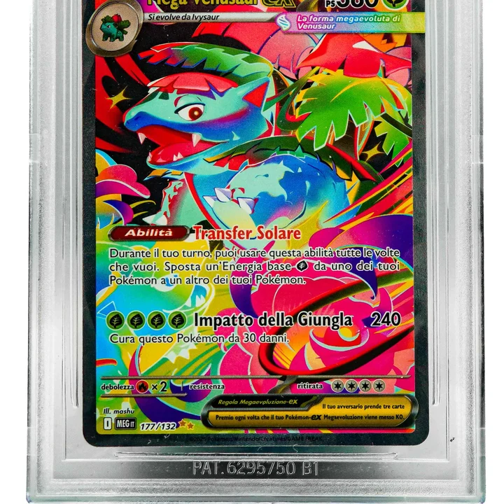 Mega Venusaur EX Mega-Entwicklung ITA BGS 9.5