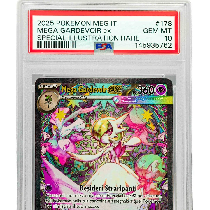 Mega Gardevoir Ex Mega-Entwicklung ITA PSA 10