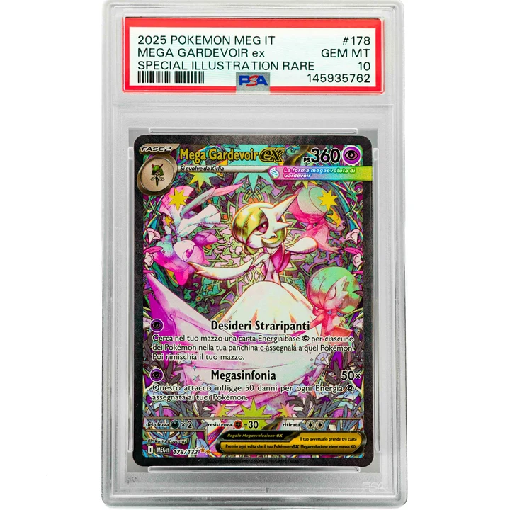 Mega Gardevoir Ex Mega-Entwicklung ITA PSA 10