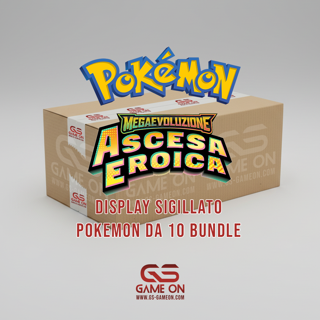 Megaevoluzione: Ascesa Eroica Display 10x Bundle da 6 Buste (ITA)