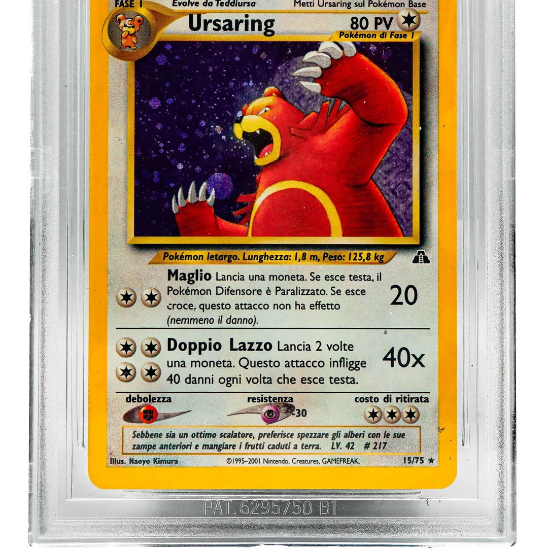 Ursaring Neo Discovery Holo Unlimited ITA BGS 8.5