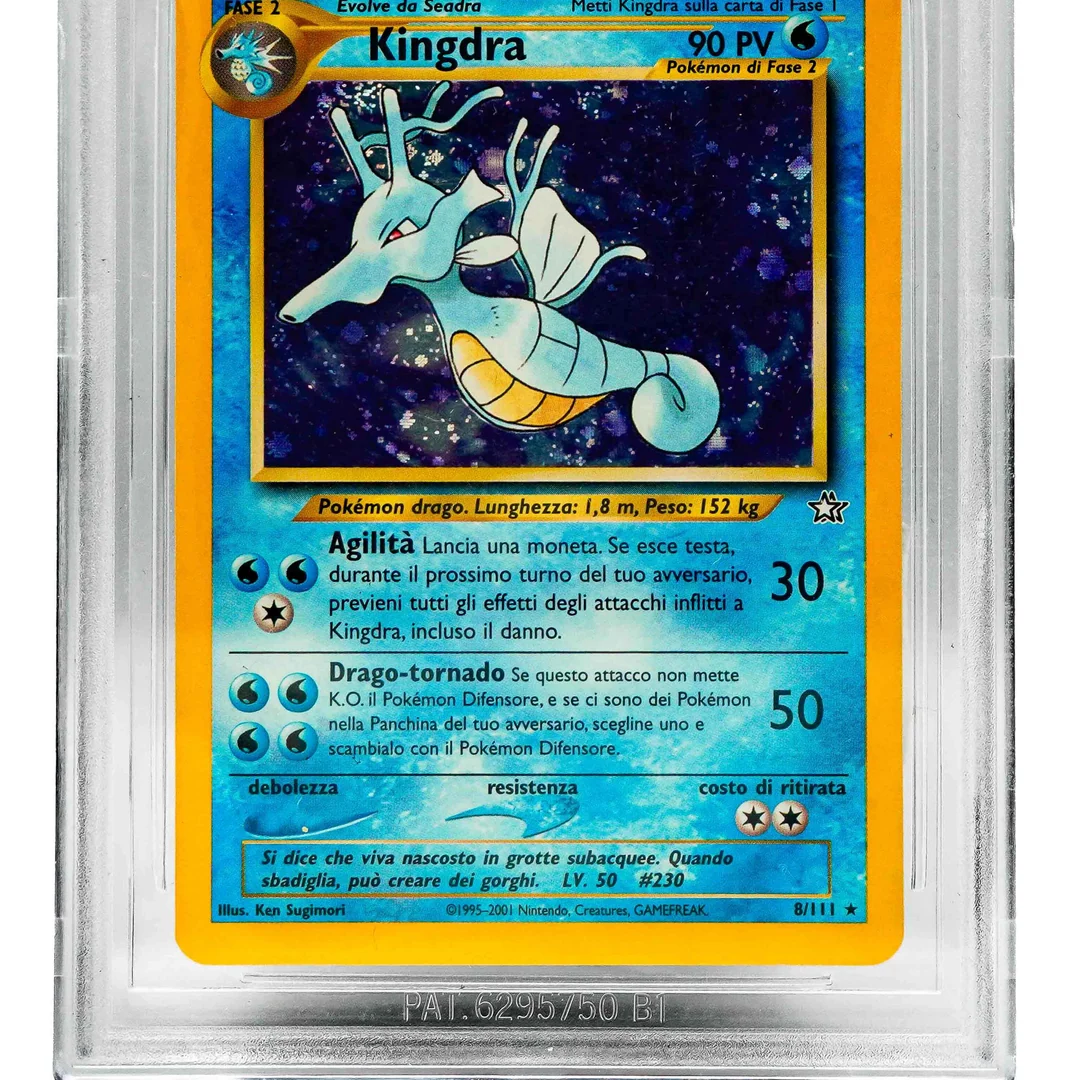 Kingdra Holo Neo Genesis ITA BGS 8.5
