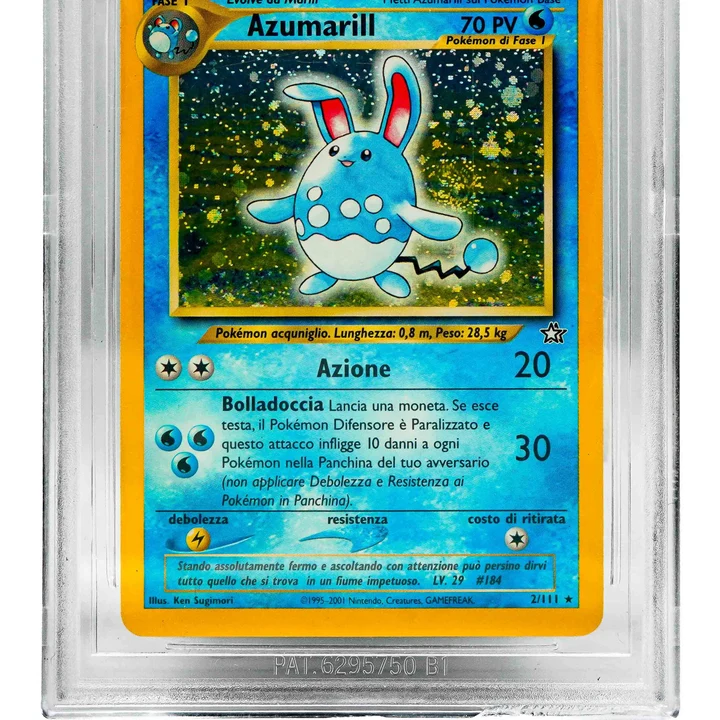 Azumarill Holo Neo Genesis ITA BGS 9