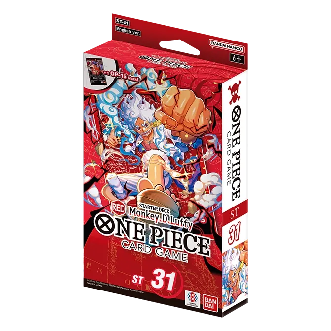 One Piece Card Game – Starter Deck ST-31 RED Monkey.D.Luffy (ENG)