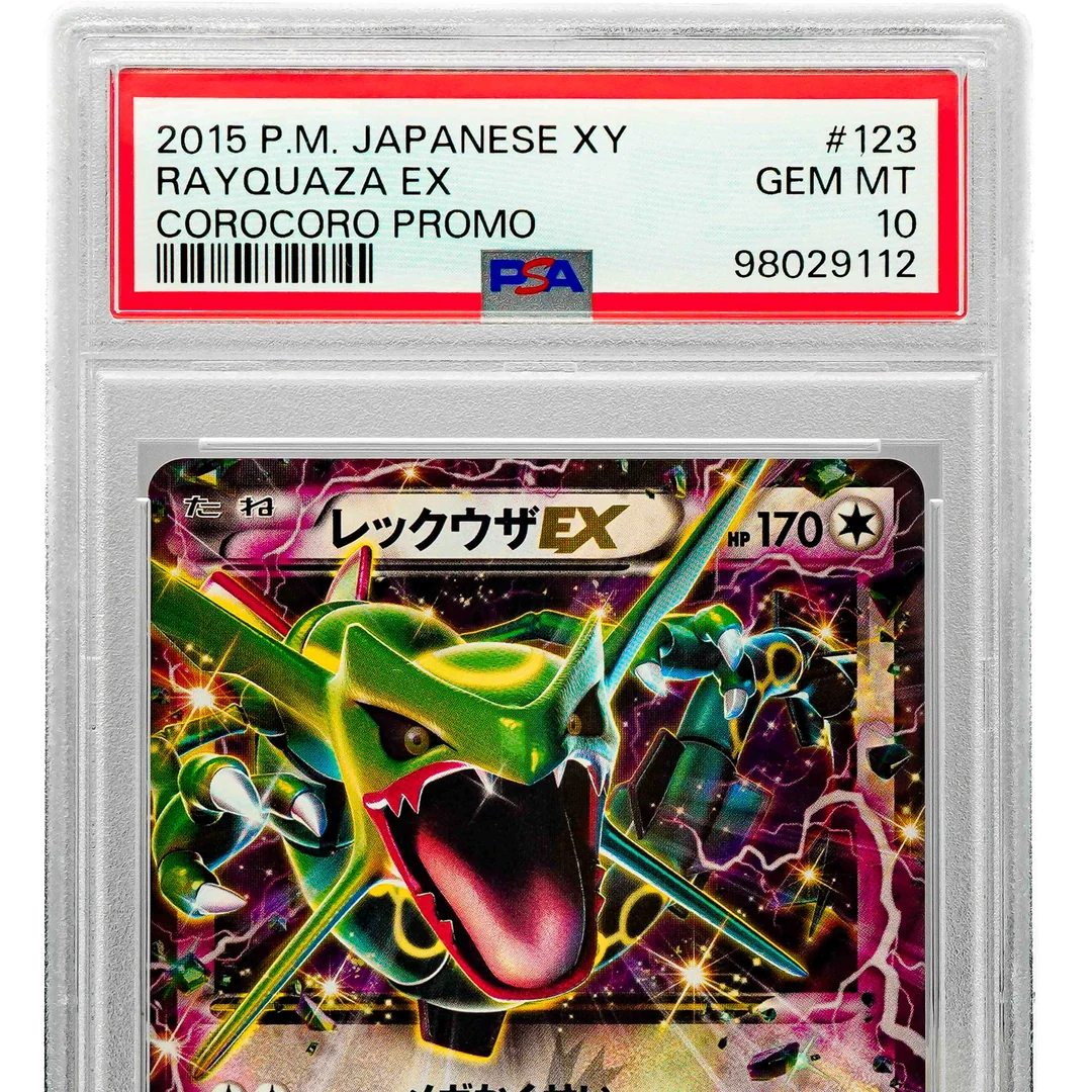 Rayquaza Ex Corocoro JP PSA 10
