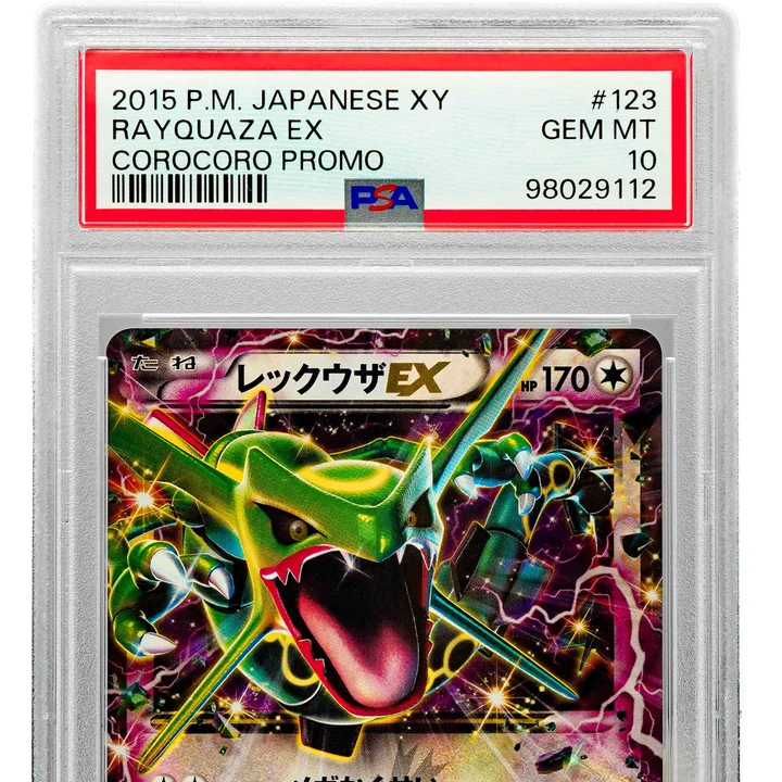 Rayquaza Ex Corocoro JP PSA 10