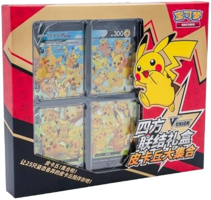 Collezione Speciale Pikachu V-UNION - Cinese Semplificato (CS) - Seconda Scelta (Lievemente Danneggiato)