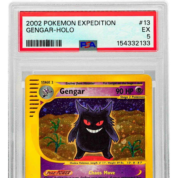 Gengar Holo Expedition Base Set ENG PSA 5