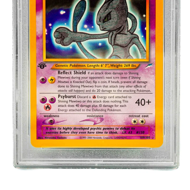 Shining Mewtwo 1st Edition Neo Destiny ENG PSA 9