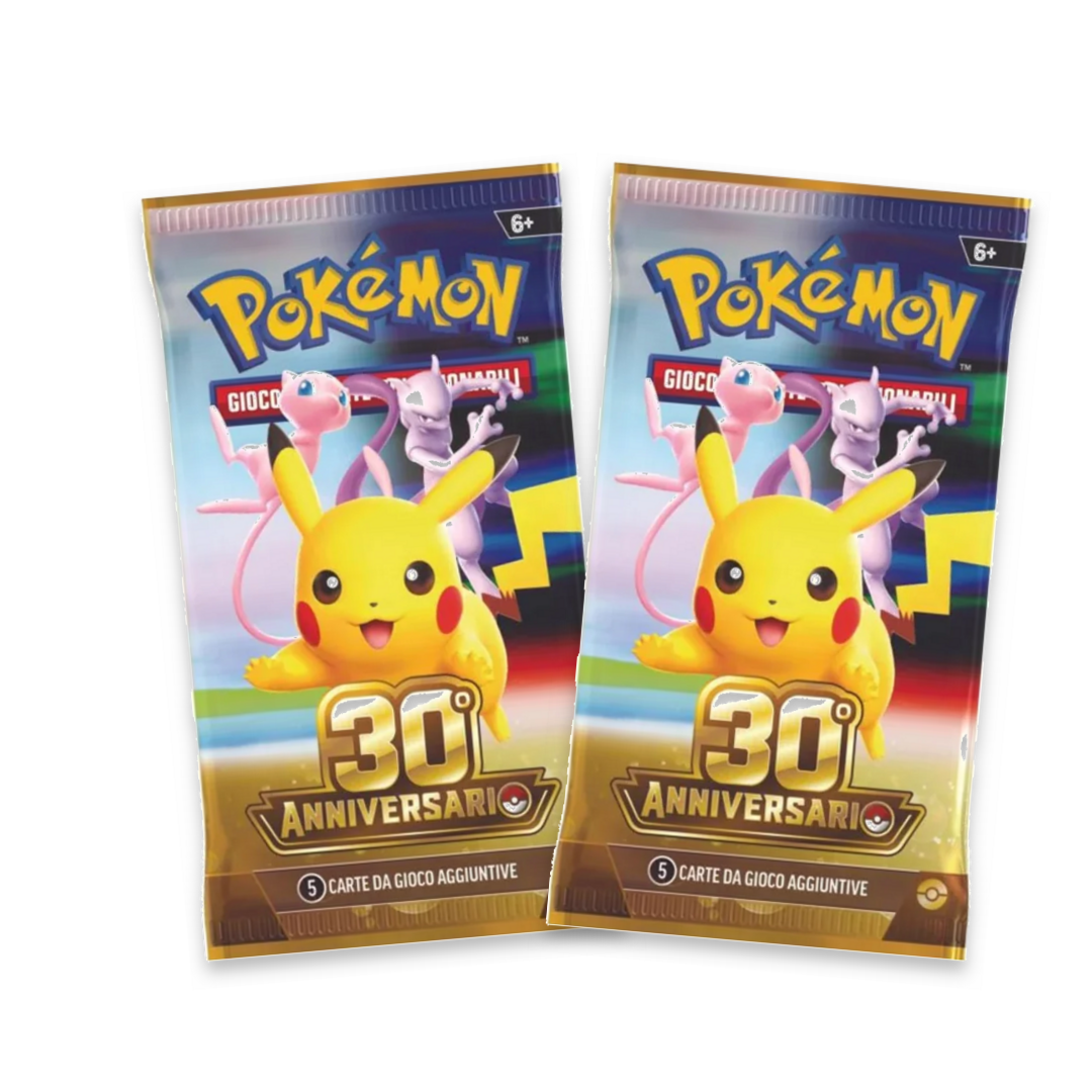 Pokémon TCG 30th Celebration – Bundle 2 Bustine ITA