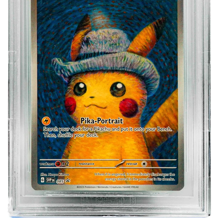 Pikachu Van Gogh SVP 085 ENG BGS 9.5