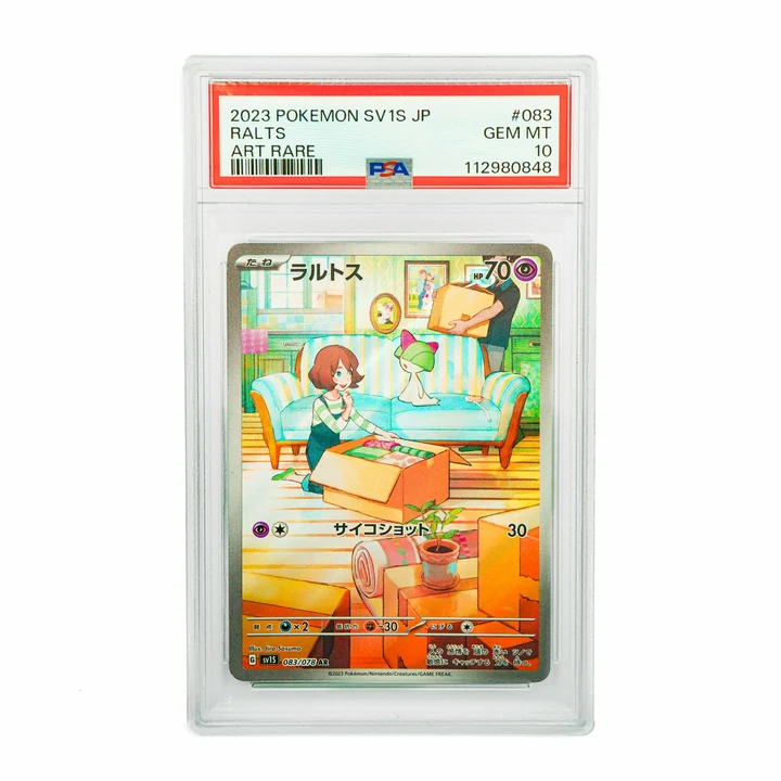 Ralts Kirlia Gardevoir Ex SV1S Sequential JAP PSA 10