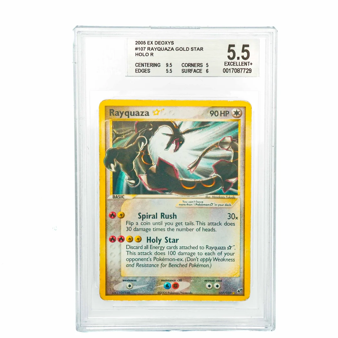 Rayquaza Gold Star ENG BGS 5.5
